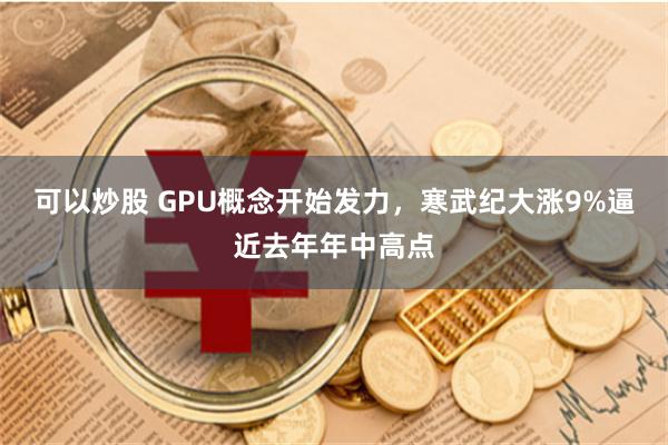 可以炒股 GPU概念开始发力，寒武纪大涨9%逼近去年年中高点